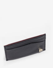 Load image into Gallery viewer, Black 'B' Badge Grain Leather Card Holder -

