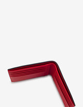 Load image into Gallery viewer, Coolcard Sneakers Sole Black &amp; Red Billfold Wallet
