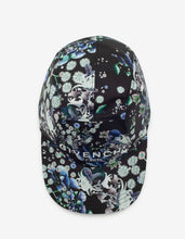 Load image into Gallery viewer, Black Floral Print Cap -
